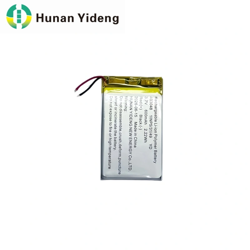 3,7V 450mAh 403048 Ultratynt Lithium Polymer Batteri Mini Lipo Cell 3,7V 450mAh 403048 Ultratynt Lithium Polymer Batteri Mini Lipo Cell