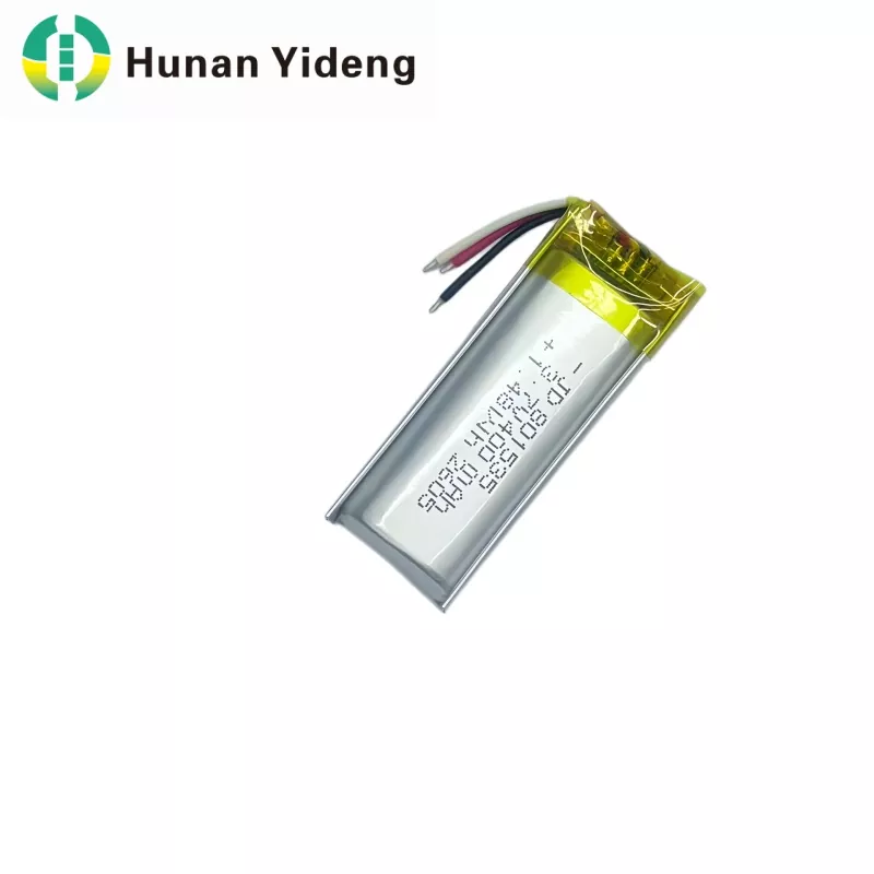 3,7V 600mAh 801535 Flat Lithium Polymer Oppladbart Lipo-batteri