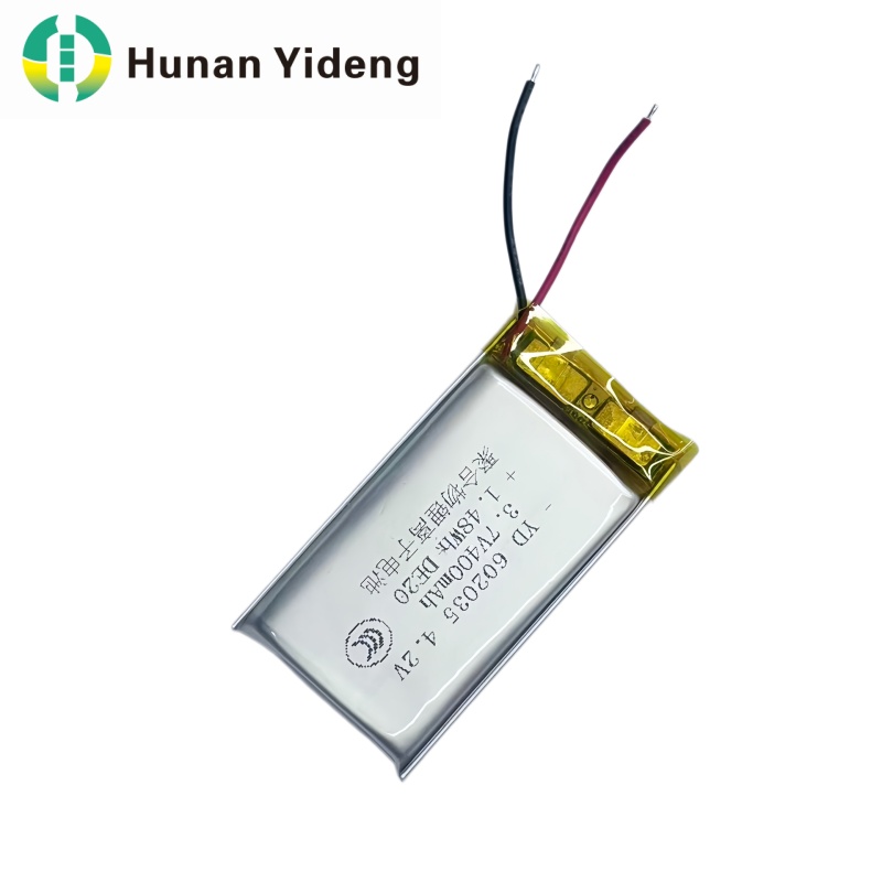 602035 3,7v 400mAh litiumionbatteri for smart sofa
