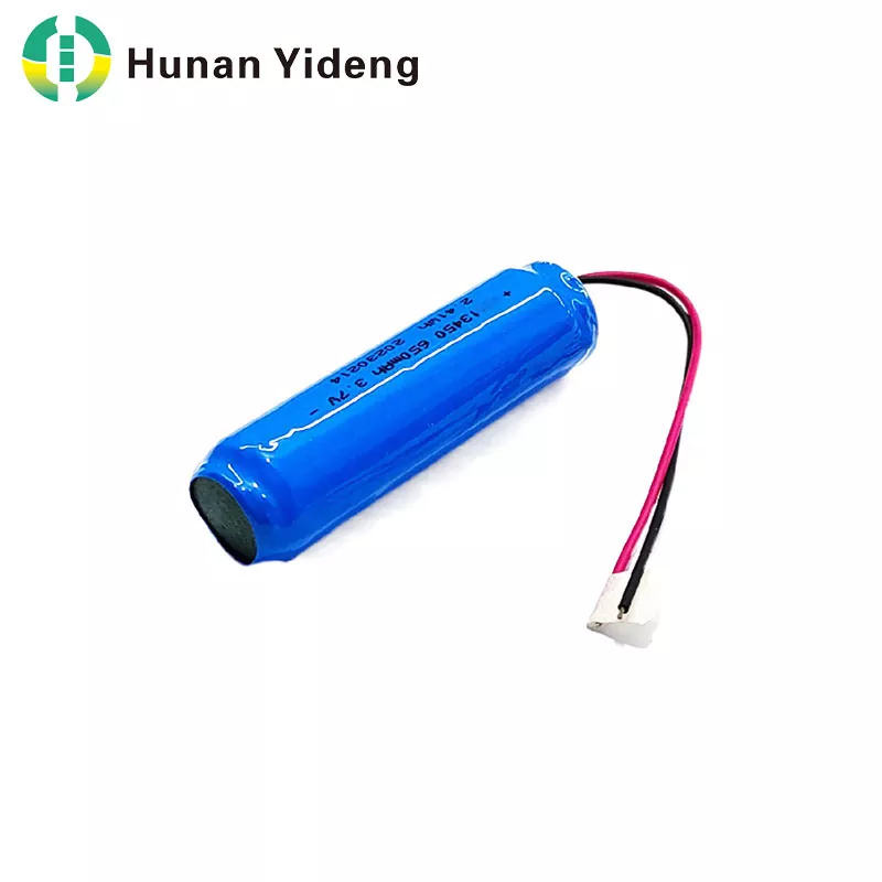 13450 650mAh 3,7v litiumionbattericeller
